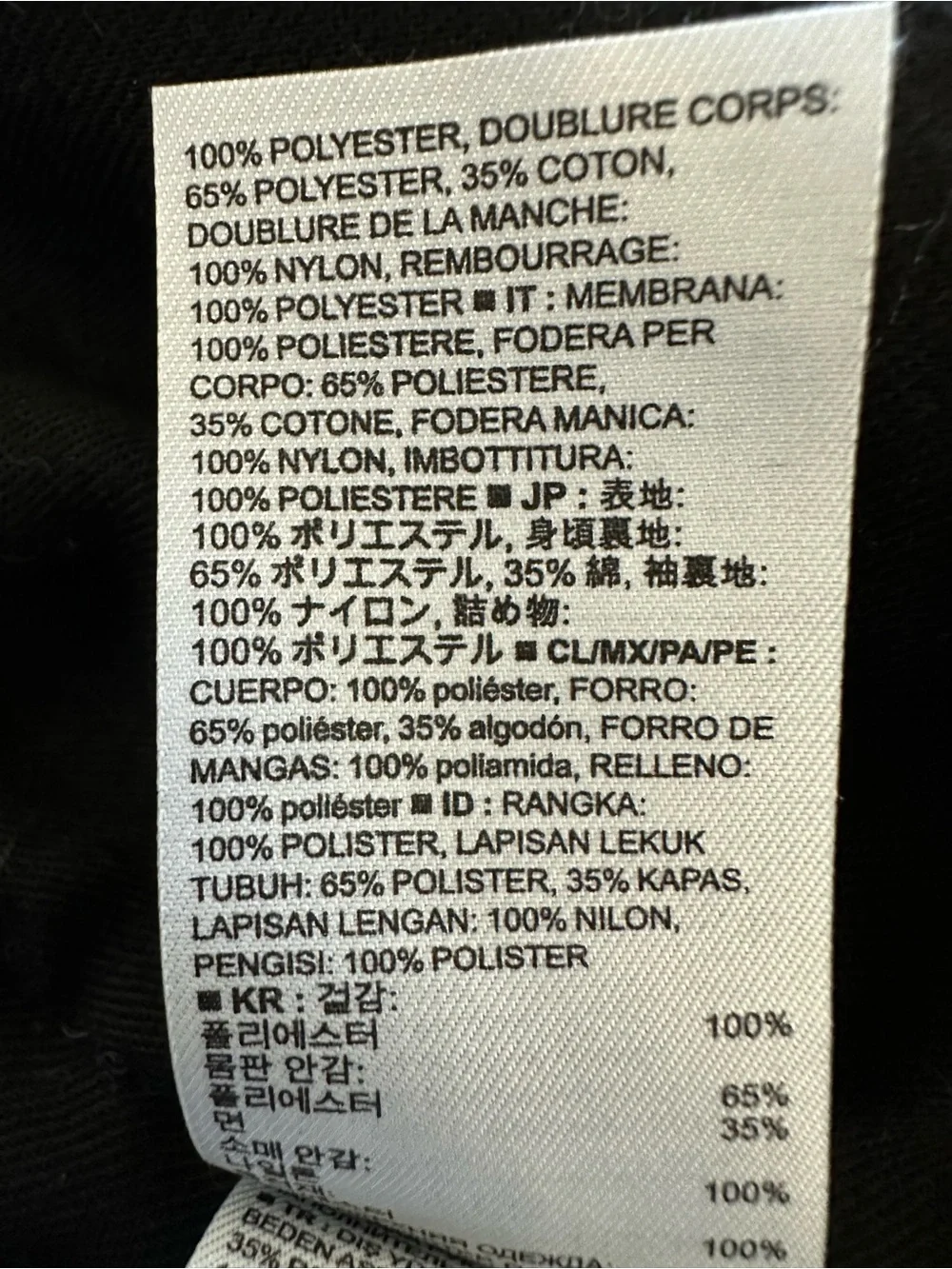 Banana Republic Water-Resistant Insulated Jacket Hidden Hood Men’s XL Navy